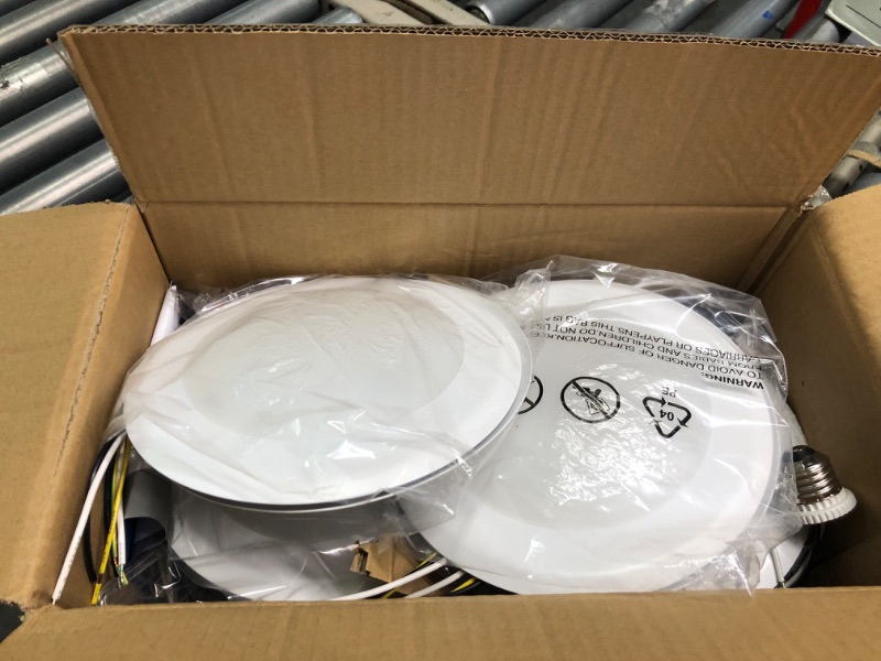 Photo 1 of Sunco 12 Pack LED Recessed Lighting 6 Inch, Selectable 2700K/3000K/3500K/4000K/5000K, Dimmable Can Lights, Smooth Trim, 13W=120W, 965 LM, Damp Rated, Retrofit Installation - UL Energy Star Listed