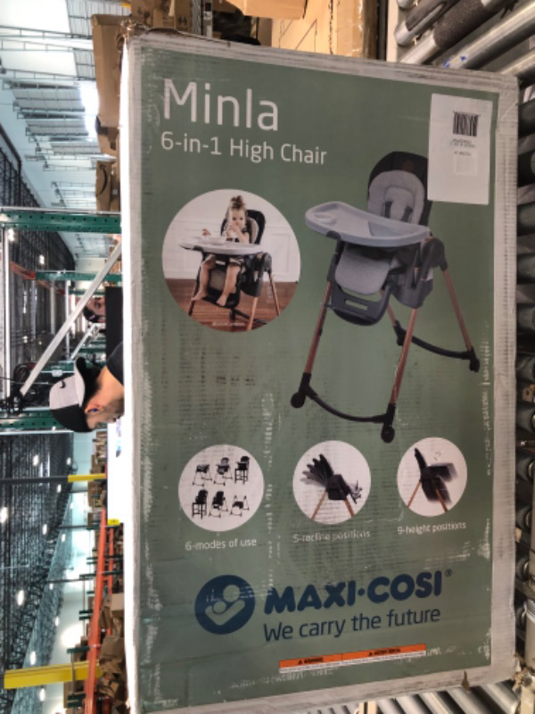 Photo 2 of Maxi Cosi Minla 6-in-1 High Chair Essential Graphite