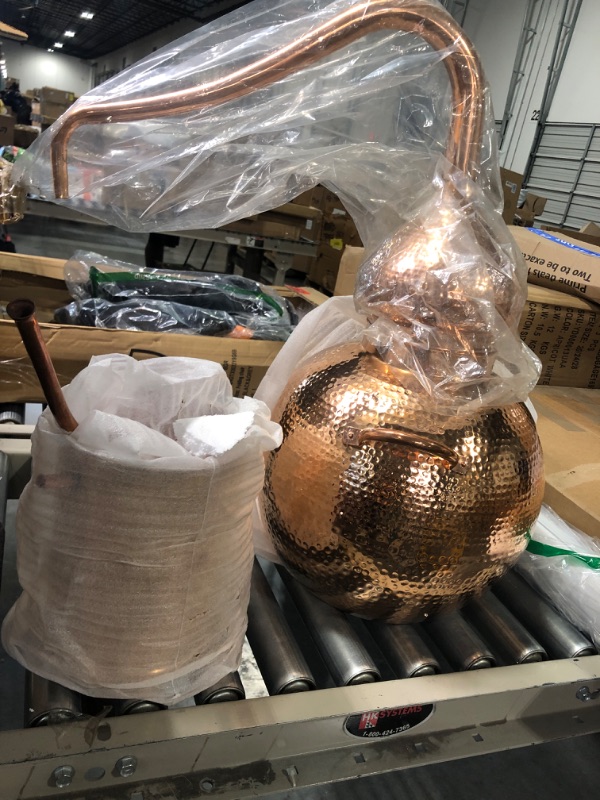 Photo 3 of 20L Premium Copper Alembic Still for Whiskey, Moonshine, etc.