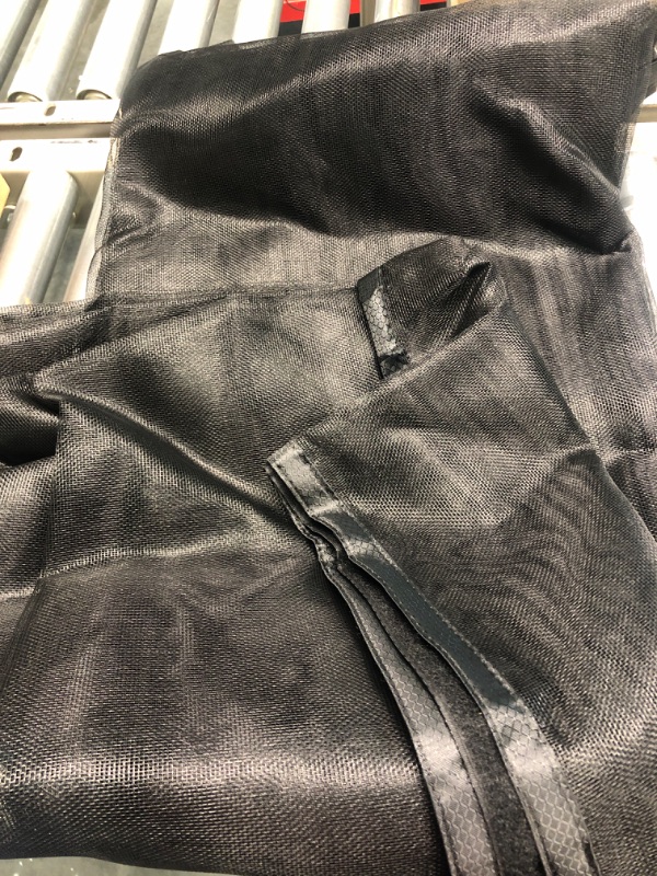 Photo 1 of Garage Door Screen For 2 Car 16x7FT, Magnetic Screen Garage with Retractable Fiberglass Mesh and Heavy Duty Weighted Bottom, Easy Assembly & Pass, Hands Free Screen Door w/ 40 Magnets for Garage/Patio 16.3X7.15ft