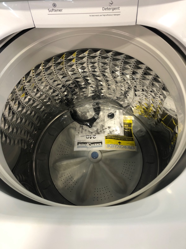 Photo 1 of Samsung WA45T3200AW 4.5 cu. ft. Top Load Washer with Vibration Reduction Technology