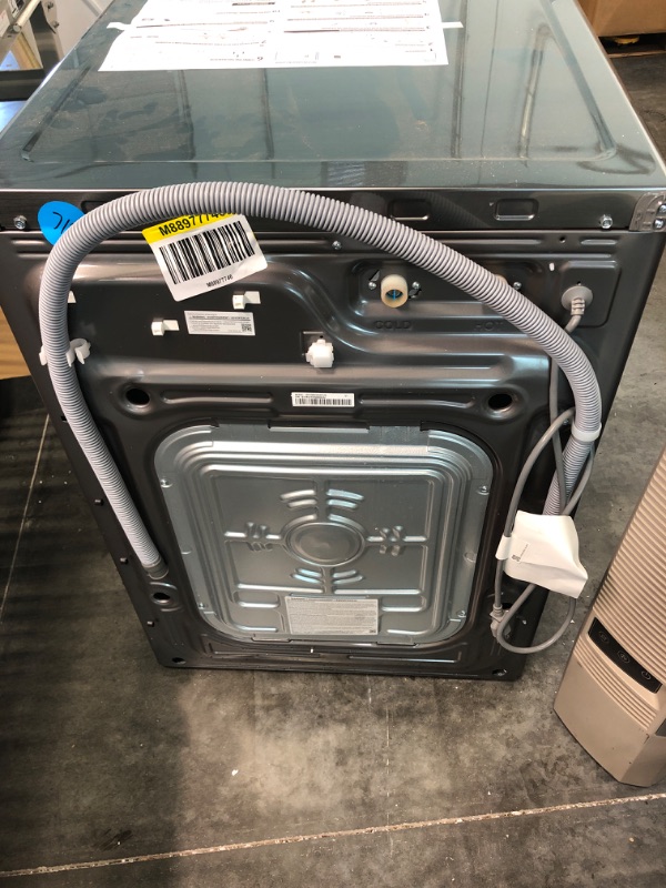 Photo 2 of Samsung DVE50R8500V 7.5 Cu. Ft. Smart Dryer with Steam Sanitize in Black (2019)