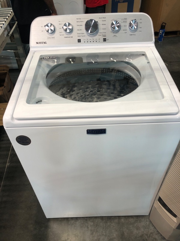 Photo 2 of maytag  Top Loading Washer 12Cycles, White
