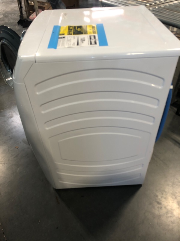 Photo 6 of GE GFW550SSNWW 28" Front Load Washer with 4.8 cu. ft. Capacity UltraFresh Vent System with OdorBlock Microban Antimicrobial Technology and Built-in WiFi in White