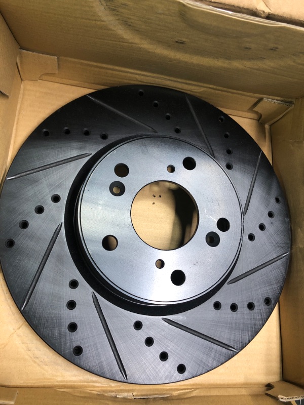Photo 1 of R1 Concepts Front Brakes and Rotors Kit |Front Brake Pads| Brake Rotors and Pads| Ceramic Brake Pads and Rotors |Hardware Kit |fits 2013-2021 Honda Accord