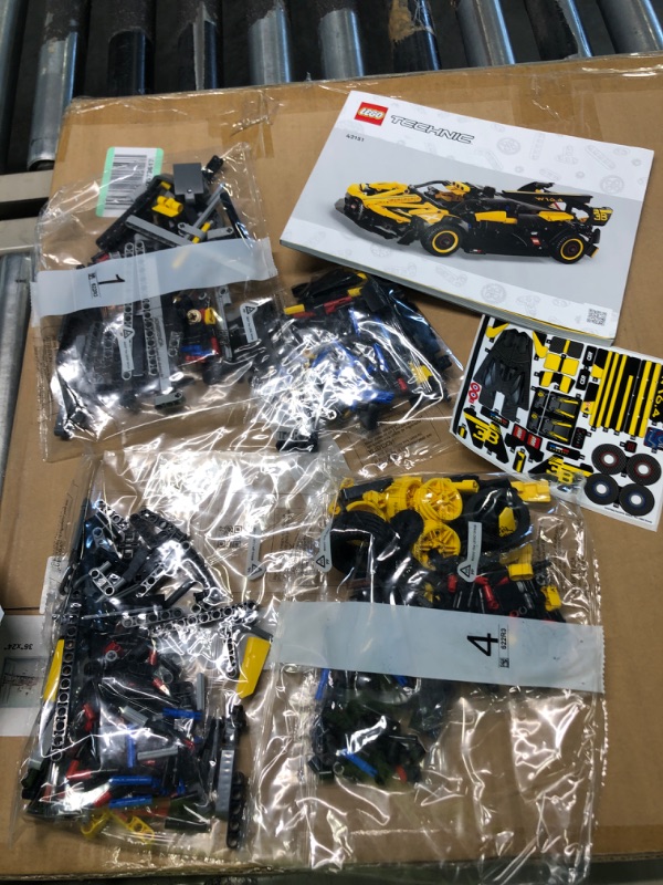 Photo 3 of LEGO Technic Bugatti Bolide Racing Car 42151, Model Building Set, Race Engineering Toys, Collectible Iconic Sports Vehicle Construction Kit