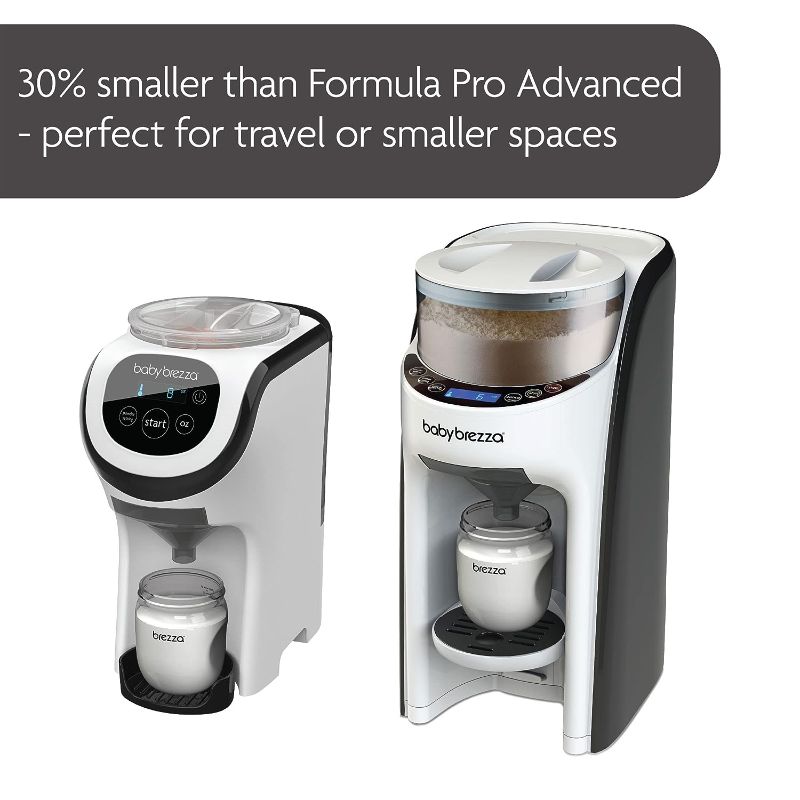 Photo 1 of Baby Brezza Formula Pro Mini Baby Formula Maker – Small Baby Formula Mixer Machine Fits Small Spaces and is Portable for Travel– Bottle Makers Makes The Perfect Bottle for Your Infant On The Go