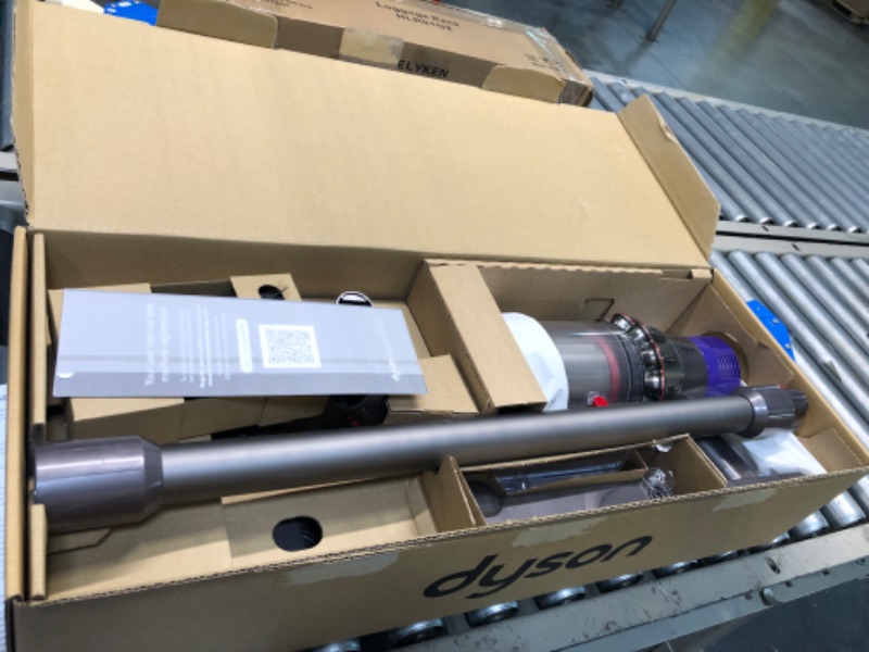 Photo 3 of ***HAS AN ODOR OF MILDEW WHEN IT RUNS - FOR PARTS*** Dyson Cyclone V10 Animal Cordless Stick Vacuum Iron