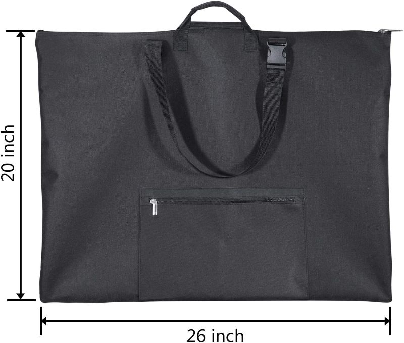 Photo 1 of 1st Place Products Premium Art Portfolio Case - 20 x 26 Inches Light Weight - Water Resistant - Carry All - Great for Frames, LCD Screens, Monitors & Electronics - Two Shoulder Strap Options