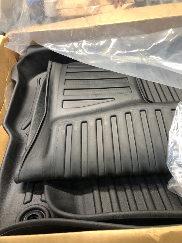 Photo 3 of Auxko All Weather Floor Mats Fits for Honda HR-V 2023 TPE Rubber Liners All Season Guard Odorless Anti-Slip Mats for 1st & 2nd Row
