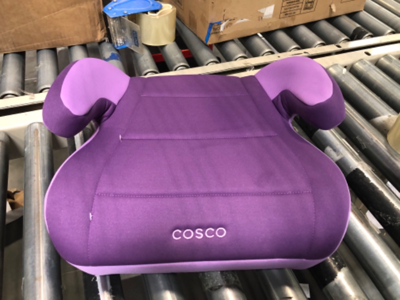 Photo 3 of Cosco Topside Child Safe Belt Positioned Backless Booster Car Seat, Purple Grape