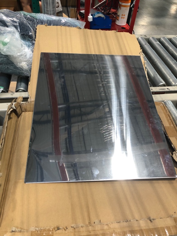 Photo 2 of 5052 Aluminum Sheet, Unpolished (Mill) Finish, H32 Temper, ASTM B209, 0.025" Thickness, 12" Width, 12" Length, OnlineMetals