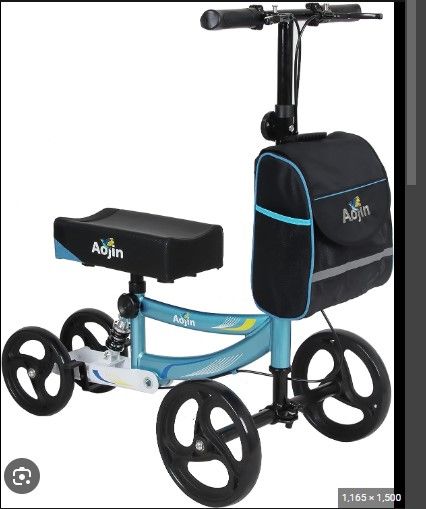 Photo 1 of Aojin Knee Scooter?Steerable Knee Walker Economical Knee Scooters for Foot Injuries Best Crutches Alternative
