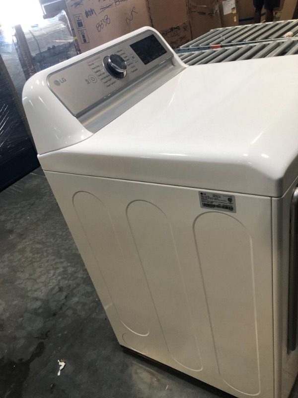 Photo 5 of LG 27" Wide 7.3 Cu. Ft. Energy Star Certified Electric Dryer with EasyLoad Door
