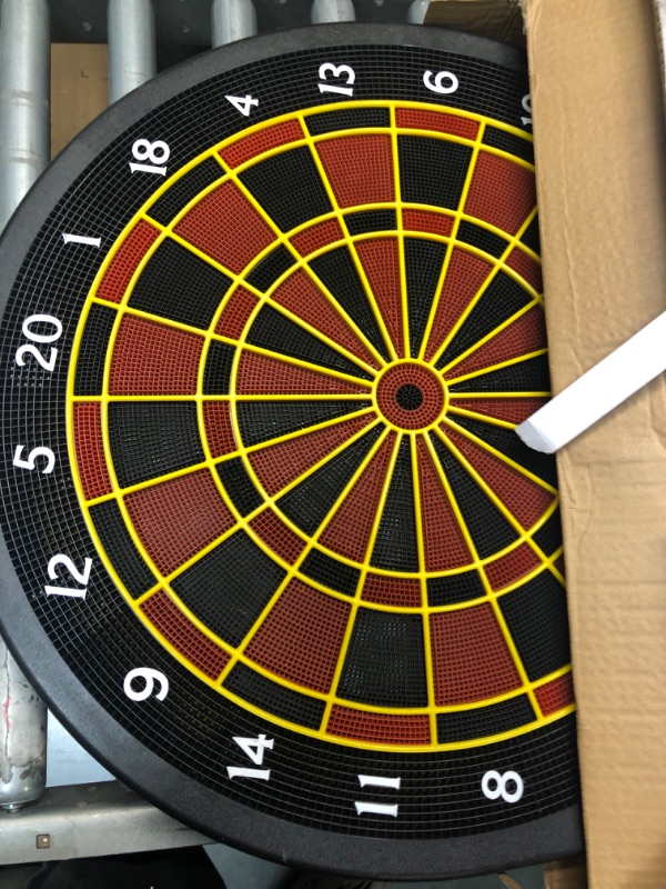 Photo 3 of Arachnid Cricket Pro Tournament-quality Electronic Dartboard with Micro-thin Segment Dividers for Dramatically Reduced Bounce-outs and NylonTough Segments for Improved Durability and Playability