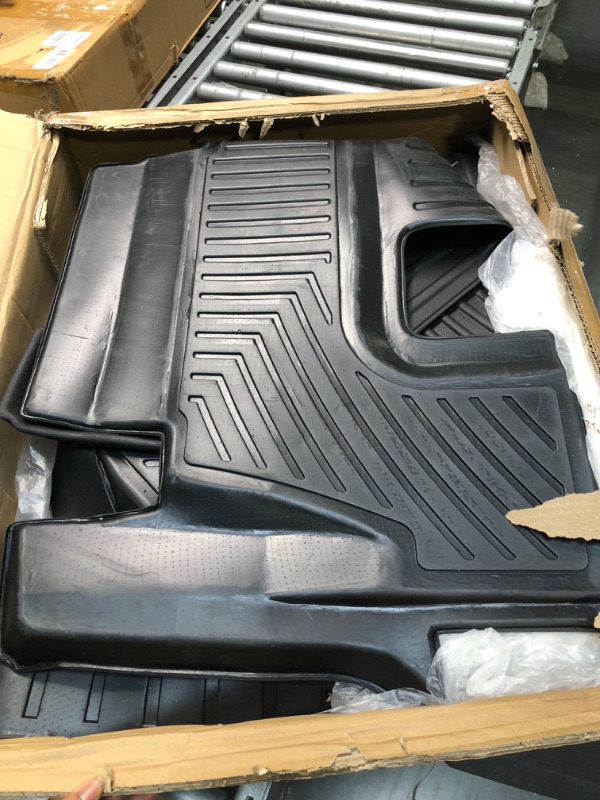 Photo 4 of BAMACAR for Hyundai Palisade Floor Mats Cargo Liner 2023 2022 2021 2020(5Pcs) All Weather Rubber for Row Hyundai Palisade Floor Mats Cargo Liner 2023 2022 2021 2020 Hyundai Palisade Accessories Gifts