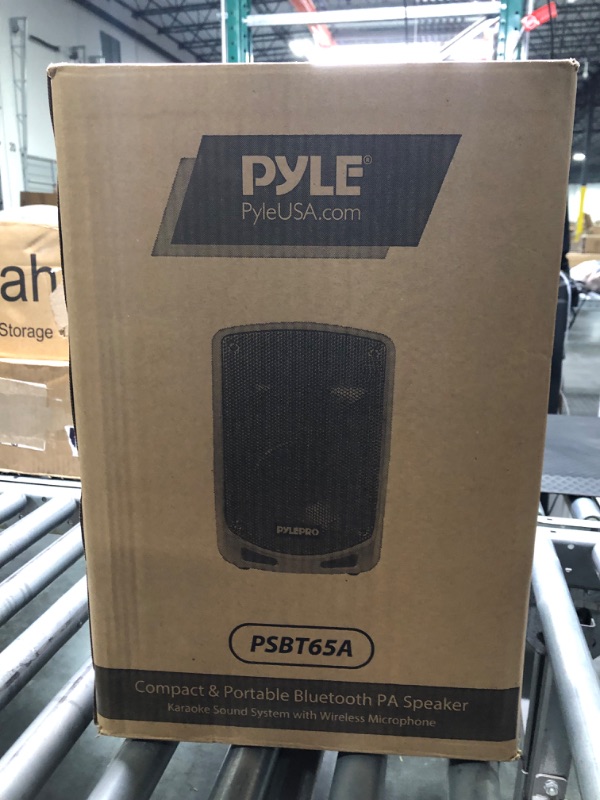 Photo 3 of Pyle PSBT65A Compact & Portable Bluetooth PA Speaker