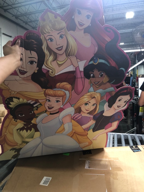 Photo 3 of Advanced Graphics Princess Collage Life Size Cardboard Cutout Standup - Disney