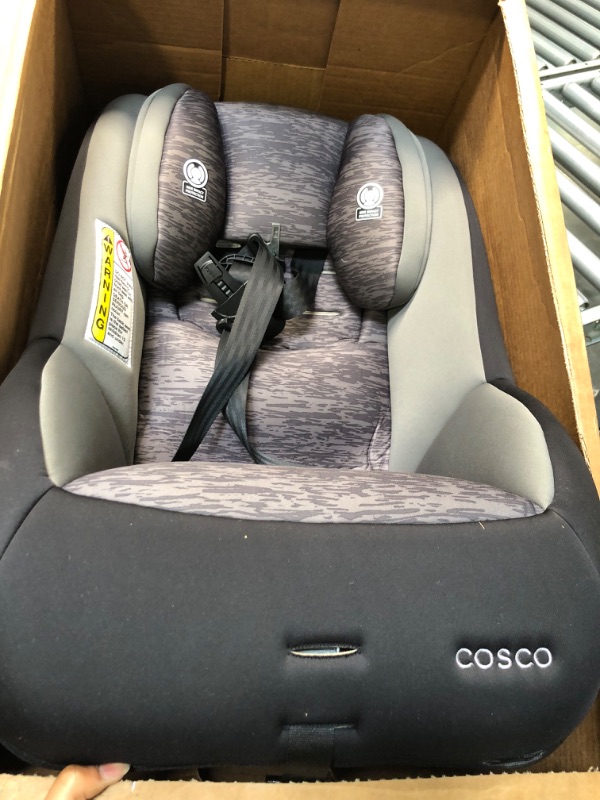 Photo 3 of Cosco Mighty Fit 65 DX Convertible Car Seat (Heather Onyx Gray)