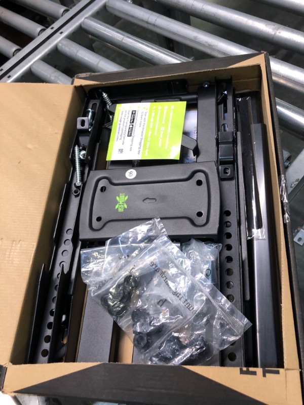 Photo 1 of Full Motion TV Mount, USX MOUNT TV Wall Mount for Most 37-75 inch TVs, Holds up to 132lbs, Max VESA 600x400mm, Swivel TV Mount Bracket with Dual Articulating Arms Tilt Rotation Fits 16" Wood Stud