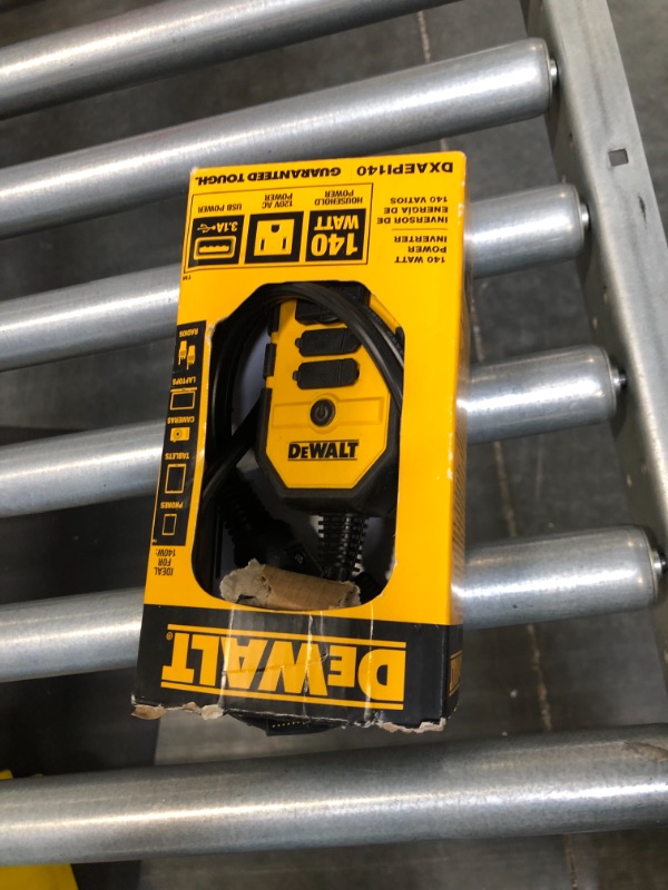 Photo 2 of DeWalt Power Inverter Dxaepi140