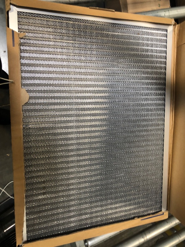 Photo 3 of Aulnay Aluminum Electrostatic Air Filter (18" x 24" x1"), Furnace Central AC Filter, Washable Metal HVAC Air Filter
