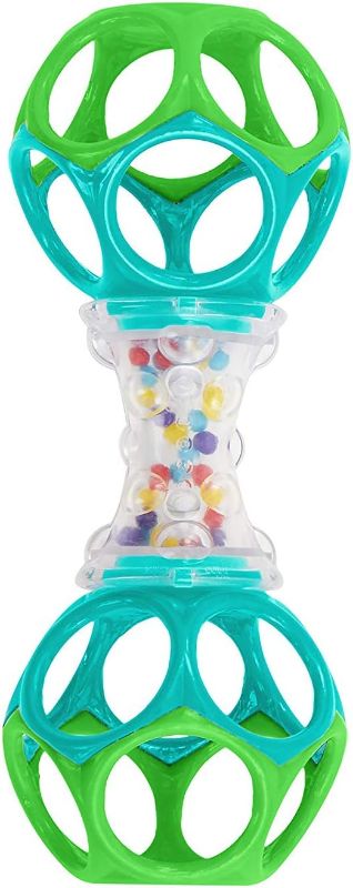 Photo 1 of Bright Starts Oball Shaker Rattle Toy, Ages Newborn + Oball Shaker Rattle 1 Count (Pack of 1) Rattle