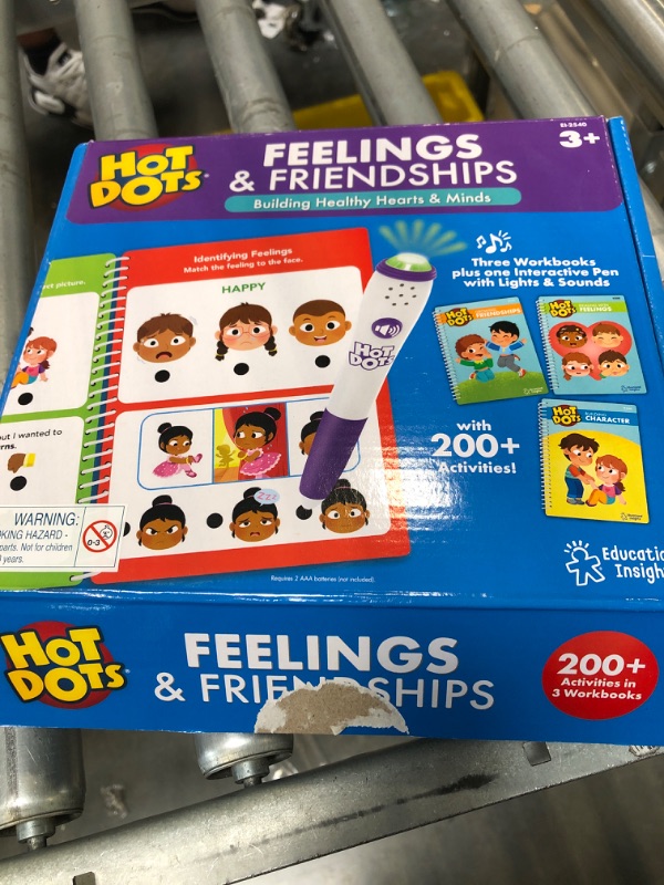 Photo 1 of Educational Insights Hot Dots Feelings & Friendships Social Emotional Learning Workbooks, Ages 3+