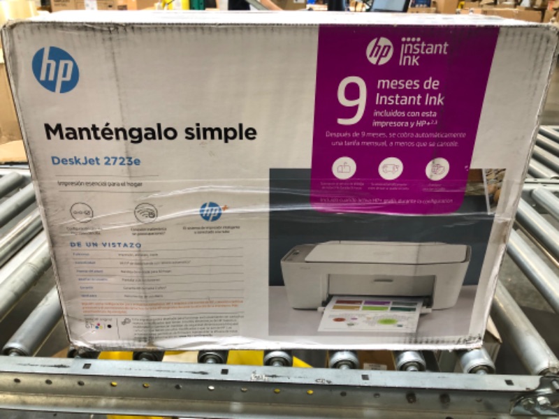 Photo 2 of HP DeskJet 2723e All-in-One Printer with Bonus 9 Months of Instant Ink