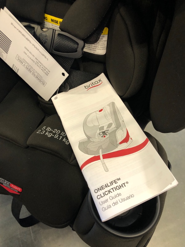 Photo 5 of Britax One4Life ClickTight All-in-One Car Seat, Eclipse Black