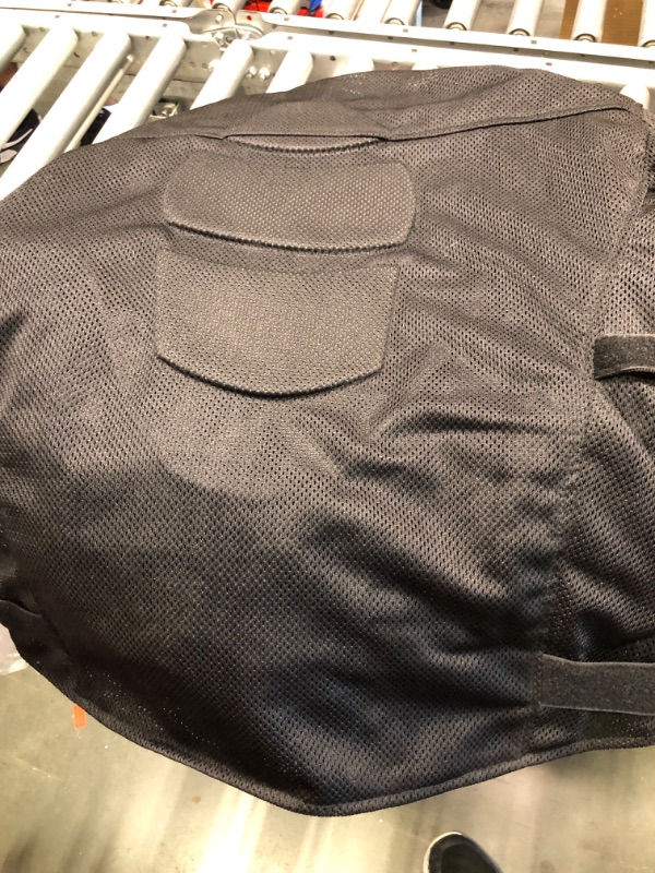 Photo 1 of Xelement CF2157 Men's 'Caliber' Black Mesh Motorcycle Jacket with X-Armor Protection - 2X-Large
