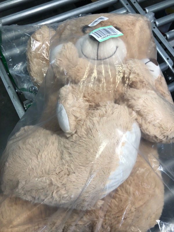Photo 1 of HollyHOME Teddy Bear Plush Giant Teddy Bears Stuffed Animals Teddy Bear Love 36 inch Tan