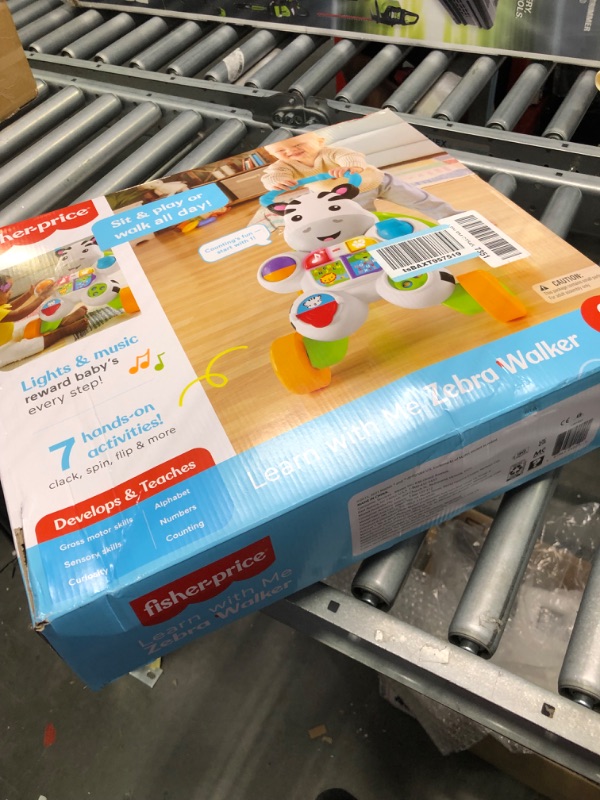 Photo 2 of Fisher-Price Learn with Me Zebra Walker, Multi Standard Packaging