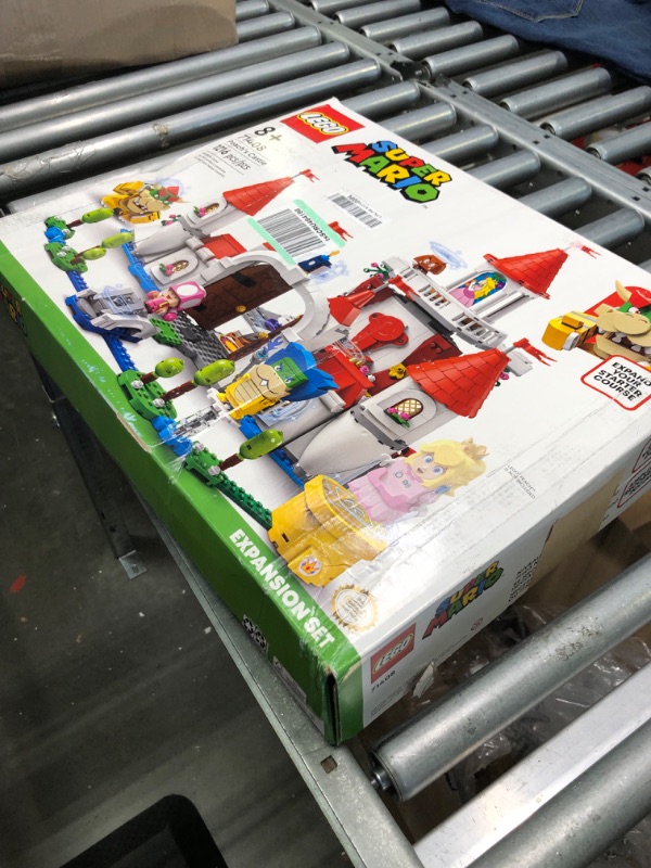 Photo 5 of LEGO Super Mario Peach’s Castle Expansion Set 71408, Buildable Game Toy, Gifts for Kids Aged 8 Plus with Time Block Plus Bowser and Toadette Figures, to Combine with Starter Course
