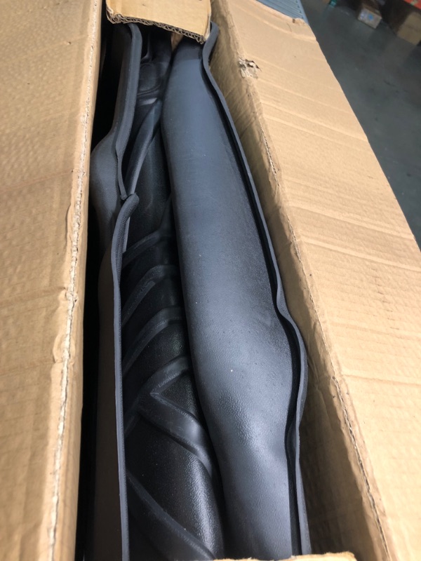 Photo 1 of Auxko All Weather Floor Mats Fits for Ford F150 Supercrew 2021-2023(Include Lightning 22-23)(Only Bench Seat w/Under Seat Storage) TPE Rubber Liners Accessoires Odorless Mats 2021-2023 F150(+lightning) supercrew w/ storage