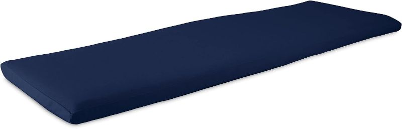 Photo 1 of 5ft Swing and Bench 55 x 19 x 2 Water Resistant Outdoor Cushion (Navy Blue)