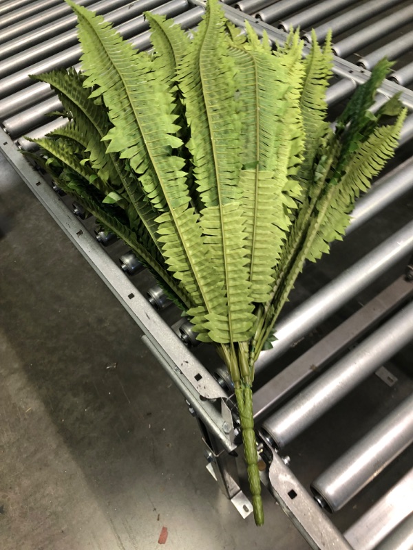 Photo 1 of 2 pack artificial fern 28inch 