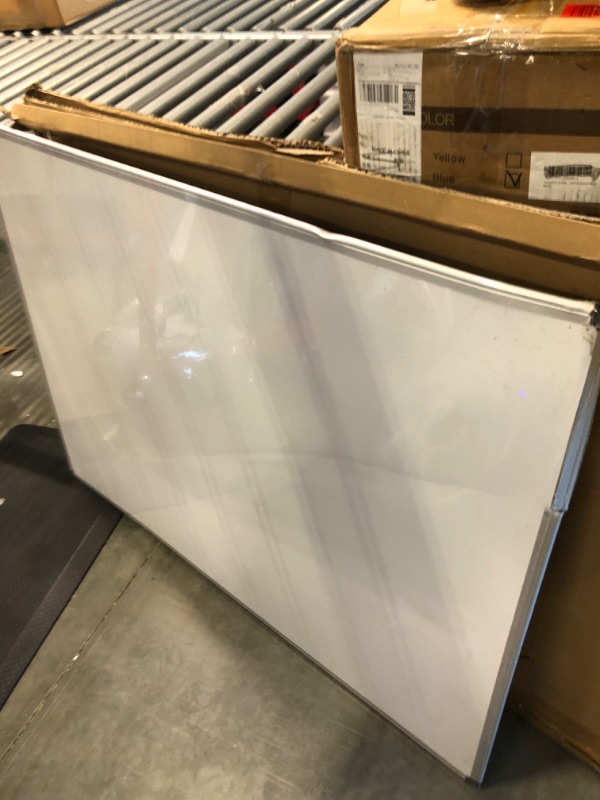 Photo 6 of AmazonBasics Magnetic Framed Dry Erase White Board, 36 x 48 inch
