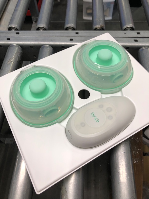 Photo 1 of Elvie Stride Plus Hospital-Grade App-Controlled Breast Pump with 3-in-1 Carry Bag | Hands-Free Wearable Electric Breast Pump with 2-Modes & 5oz Capacity per Cup