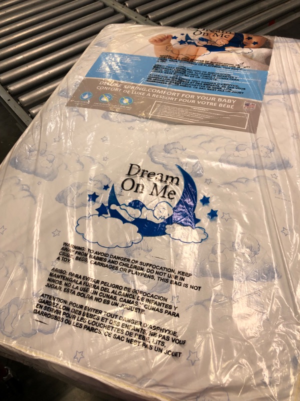 Photo 1 of Dream On Me Firm Safety First Playmat, Greenguard Gold Certified, Maximum Safety, Waterproof Vinyl Cover, Easy Maintenance