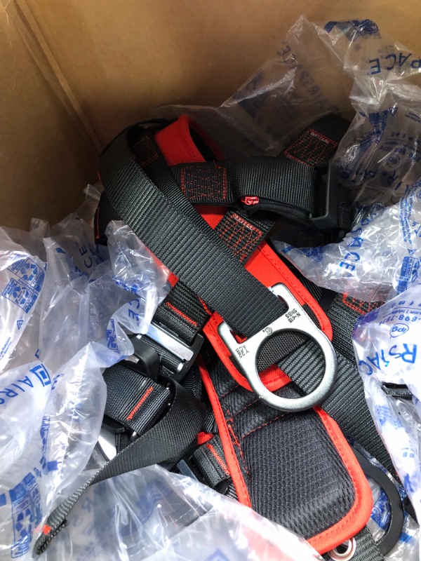 Photo 3 of 3M Protecta Medium - Large Comfort Construction Style Full Body Positioning Harness With Easy-Link Web Adapter, Auto-Resetting Lanyard Keeper And Impact Indicator
