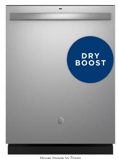 Photo 1 of GE 24 in. Built-In Tall Tub Top Control Stainless Steel Dishwasher w/Sanitize, Dry Boost, 52 dBA ( Model # GDT550PYRFS )