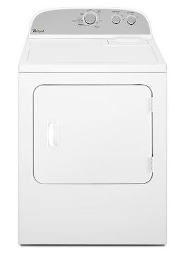 Photo 1 of ***POWER CORD DOES NOT COME WITH  AND DOES NOT TURN ON*** Whirlpool 7-cu ft Electric Dryer (White) ( Model #WED4815EW )