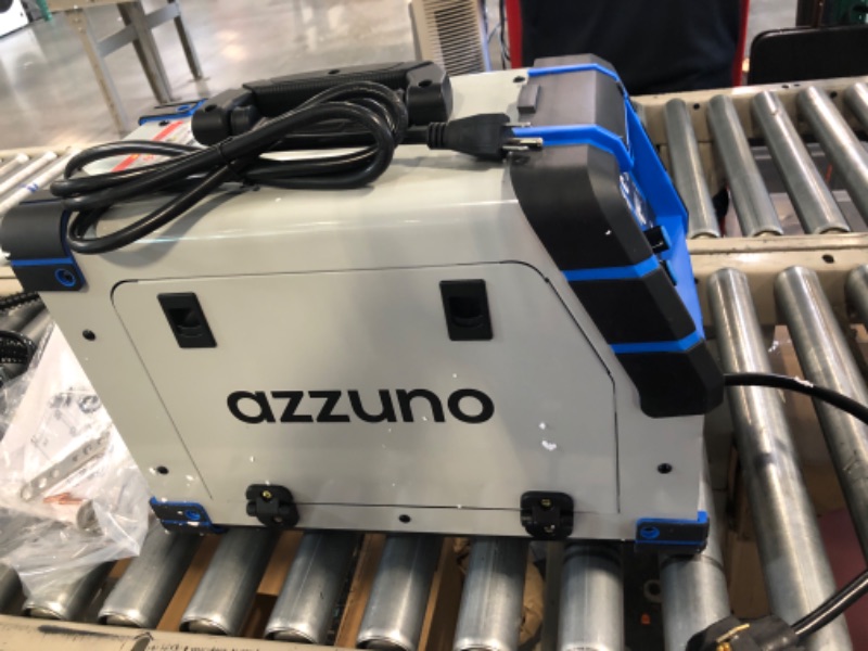 Photo 3 of AZZUNO 200A MIG Welder,110V/220V Dual Voltage multiprocess welder,Gas Gasless MIG Welding Machine,4 in 1 Flux MIG/Solid Wire/Lift TIG/Stick ARC Welder (Grey)