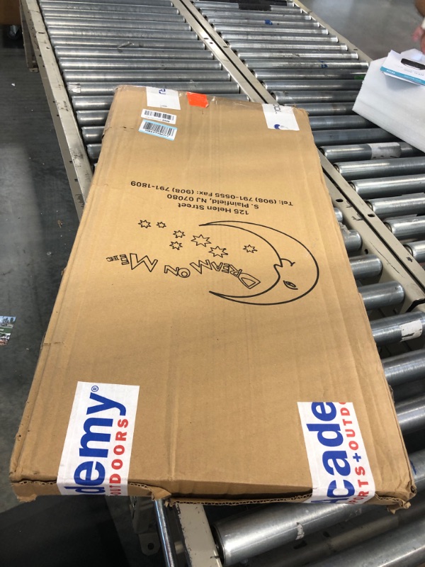 Photo 1 of Dream On Me Universal Cradle Mattress | Waterproof | 2” Fiber Core | Cradle Mattress | Greenguard Gold Certified | 36" x 18" White Check Vinyl Cover