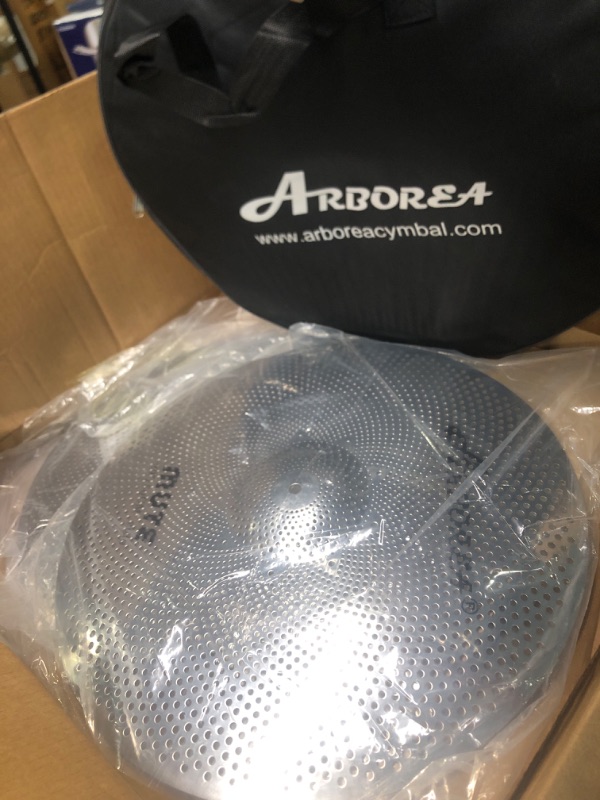 Photo 1 of Arborea Cymbal Pack Alloy Cymbal Drum Cymbal Set 14"/16"/18"/20" Plus Free Cymbal Bag 5 Pieces Cymbals for Drums

