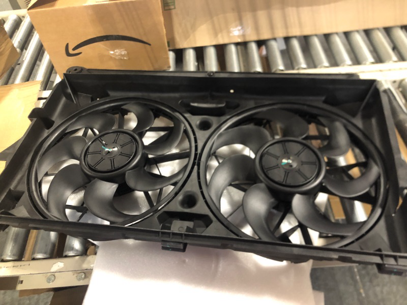 Photo 1 of Focreedy GM1101 Replacement Dual Radiator & Condenser Cooling Fan Assembly For Chevrolet/Chevy Tahoe Silverado Avalanche For GMC Sierra