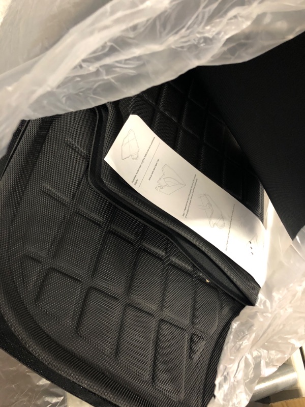 Photo 2 of for 2018-2023 Toyota Camry Floor Mats 4 Pcs (Not Fit for Hybrid or AWD) Only for FWD, for 2018 2019 2020 2021 2022 2023 Toyota Camry All Weather Protection 1st & 2nd Row Car Floor Mats & Cargo Liners 4Pcs