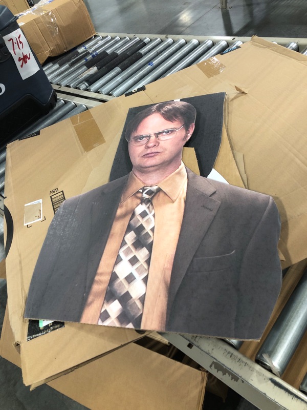 Photo 5 of Cardboard People Dwight Schrute Life Size Cardboard Cutout Standup - The Office (TV Series) Dwight Schrute One Size