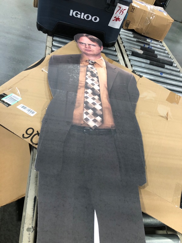 Photo 4 of Cardboard People Dwight Schrute Life Size Cardboard Cutout Standup - The Office (TV Series) Dwight Schrute One Size